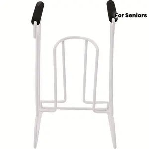 Socks-wearing aid, compression sock assistive device, ergonomic socks-wearing aid, socks-wearing aid with comfortable grip, corrosion-resistant universal socks-wearing aid suitable for the elderly