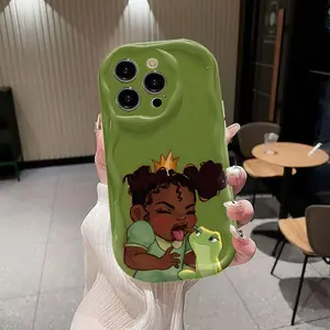Princess And The Frog Phone Case - Suitable for iPhone 17 Air 16/15/14/13/12/11 Pro Max/ Max, Shockproof Camera Protection, Comfort-Grip TPU Cover,  Cartoon Design, Officially Licensed.