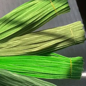 300-piece bulk pack of chenille stems, 12inch long 0.3inch thick fluffy chenille flower set, includes 3 different colors of chenille stems, used for gift making, handmade gifts and holiday decoration, Crafts, DIY Flower Decor, Diy Floral Decoration