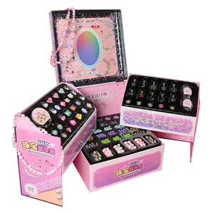 3288pcs Beads Jewelry Making Kit, DIY Bracelet & Jewelry Making Accessories Gift Box, Creative Handmade Toy for Girls, Ideal Christmas or Birthday Gift,summervibes Marine Life Charm