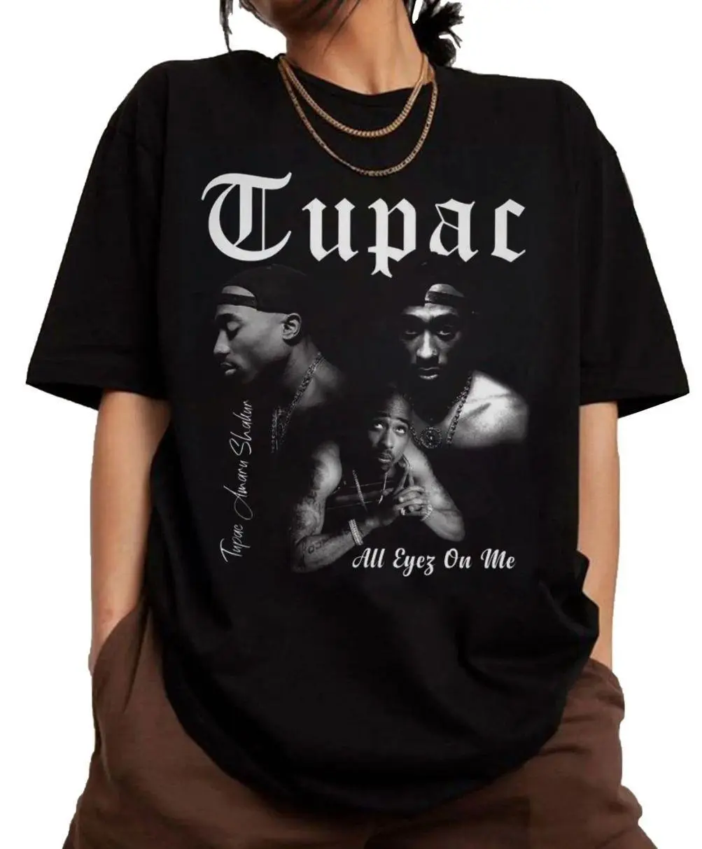 2PAC Unisex S-6XL Aesthetic Boho Graphic Tshirt Tee Top Womenswear Streetwear Summer