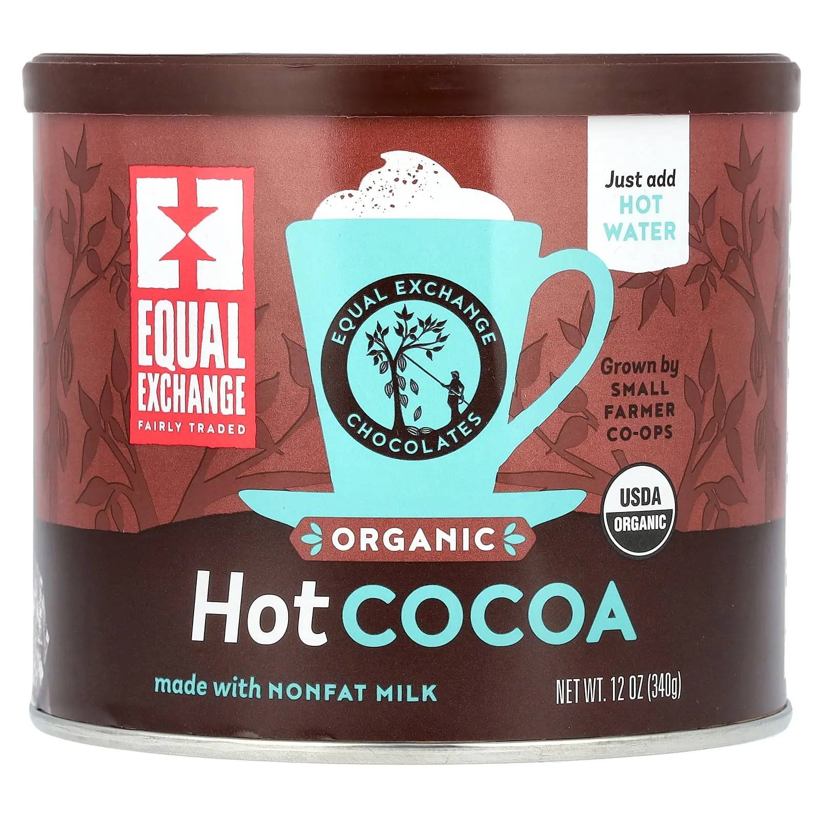 Equal Exchange Organic Hot Cocoa, 12 oz (340 g)