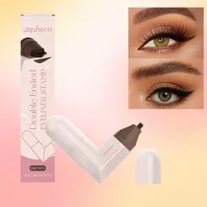 Dual-Ended Rotating Eyeliner (Liquid Eyeliner) — Long-lasting, vibrant color; easy to apply; waterproof liquid eyeliner, perfect for everyday and party looks. Women's Cosmetics marker eyeliner