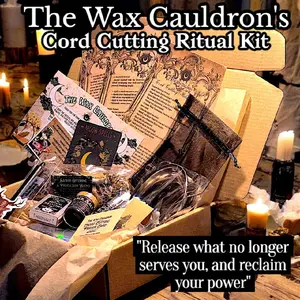 Cord Cutting Ritual Kit/ Witchcraft/spiritual/ Gift Set/Ritual Alter Supplies