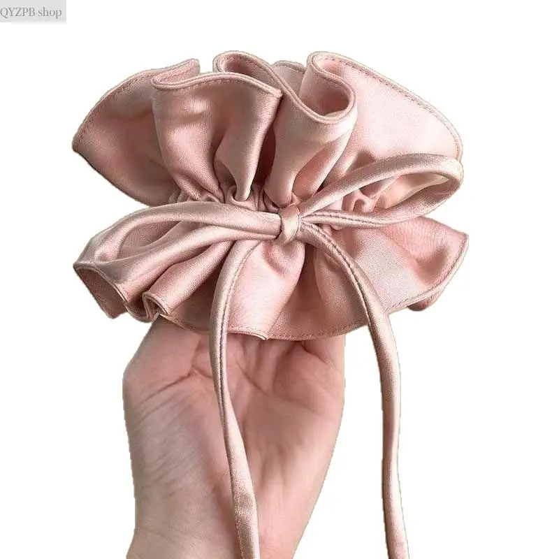 Women's Plain Trendy Headband - Gentle Double Fold Oversized Bow, Comfortable Stretchable Casual Hair Accessory, 2026 Fashion Gift Idea (Band Hairbands & Scrunchies for Daily Wear, Party), Female, Soft Fabric, Oversize Bow, Double-Fold Design, Party Ready