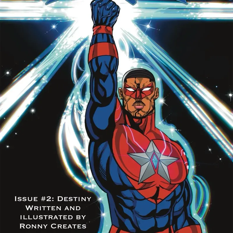 Unbreakable All-Star Issue 2 Written and Illustrated by Ronny Creates Superhero Comic Book