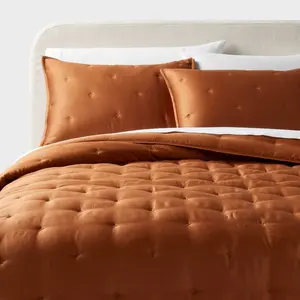 3pc King TENCEL Lyocell Comforter and Sham Set White - Threshold