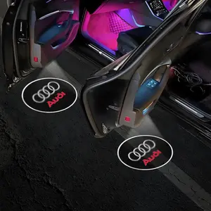 LED Car Door Welcome Light Car Logo Projector Lights For Audi GMC Mitsubishi RAM Dodge Jeep Cadillac Acura