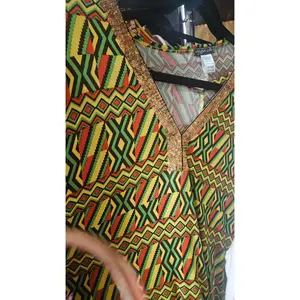 5.18.26 Kaftan Jersey knit w sequin neck up to 3x