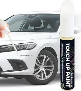 Colour Smart Touch Up Paint Pen for Cars - White Scratch Remover for Deep Scratches - Essential Car Accessories for Maintaining a New Look