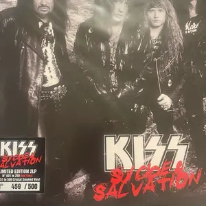 KISS Suicide Salvation 2-LP Crystal Smoked Vinyl Limited Edition Numbered Sealed 459/500
