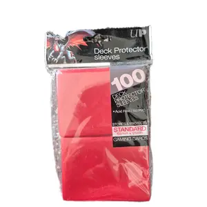 Ultra Pro Deck Protector, Standard, Red, 100 Count
