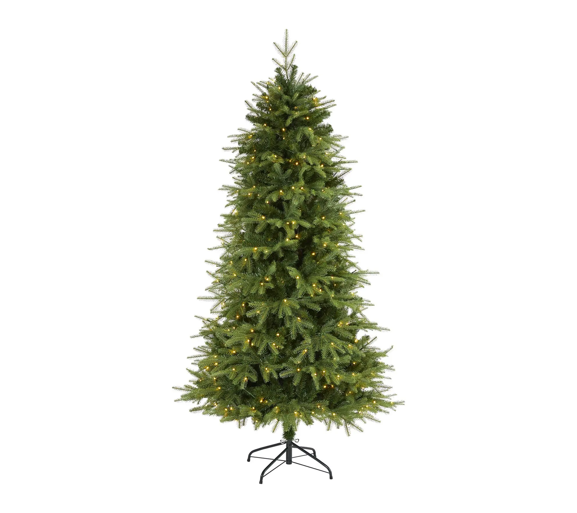Nearly Natural 6.5' Vancouver Fir Tree with 400 LED