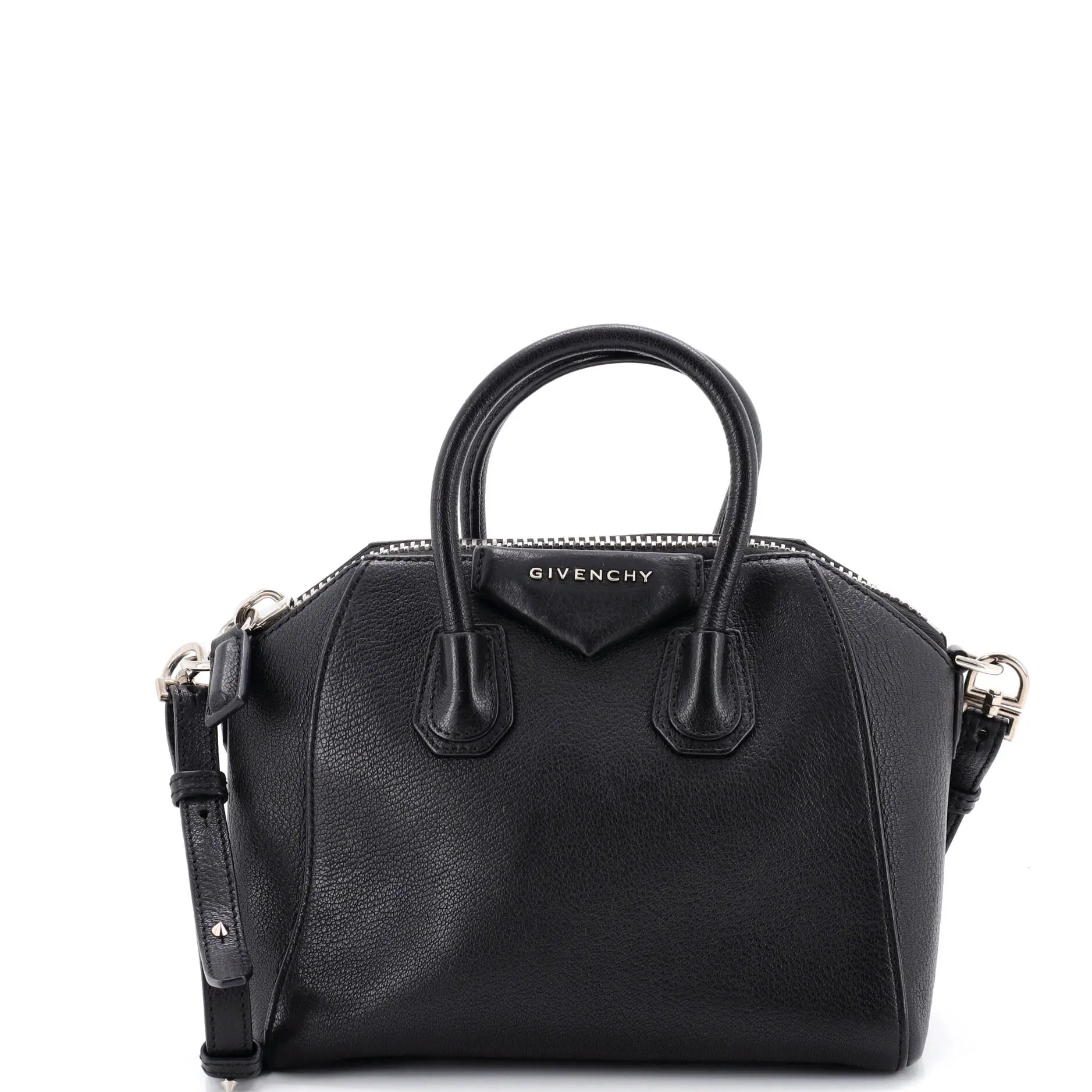 Pre-owned GIVENCHY material Messenger Bags Antigona Bag Leather Mini by Rebag