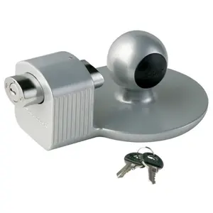 212 MAIN Master Lock Adjustable 2-.31in. Coupler Lock, #1 Keys, Fits Many