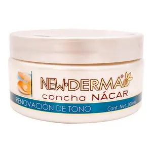 New Derma Concha Nacar Renovacion de Tono Body Lotion 200ml(Round) - Daily Essence Moisturizers for Skin Repair & Tonal Rejuvenation