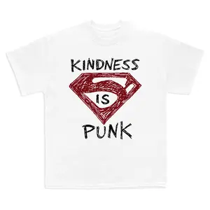 Kindness Is Punk Superhero T-shirt, Superhero Movie Vintage Unisex T-Shirt New Movie Sweatshirt Cotton Menswear Womenswear Sizes S-3XL