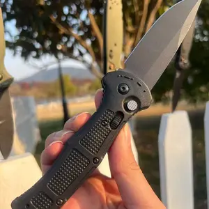 Spring 9070 Folding Pocket Knife with D2 Steel Blade, Anti-Slip Fiberglass Handle, Compact EDC Utility Knife for Outdoor, Camping, Hiking & Everyday Use