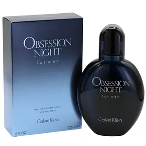 CALVIN KLEIN Obsession Night Men's EDT Cologne, 4.0 oz, New In Box