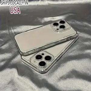 Full Package Acrylic Transparent Mobile Phone Case Suitable for iPhone 16 15 14 13 12 11 x/xs