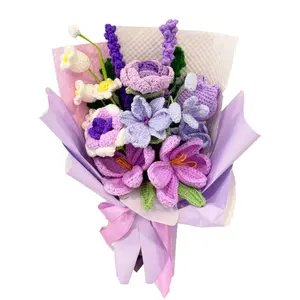 Handmade Crochet Flower Bouquet