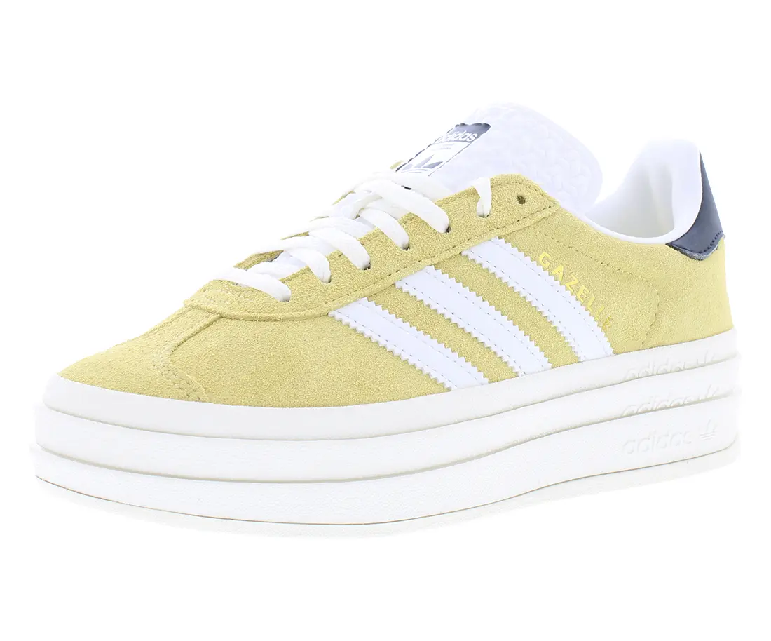 Adidas Gazelle Bold Women's Suede Platform Shoes, Classic Athletic Sneaker for Casual Everyday Footwear, Walking Shoes, Sports Shoes