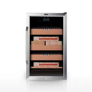 Whynter CHC‑421HC 4.2 cu ft Cigar Cabinet Cooler & Humidor – Holds 650+ Cigars, Temperature & Humidity Control