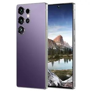 S25 Ultra Unlocked 5G Android 14 Smartphone, 12GB+512GB, 6.8" HD Display, 68MP+108MP Camera, 6800mAh, Dual SIM, Built-in Pen, Face Unlock, with Case & Screen Protector