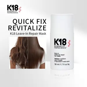 K18 Leave-In Molecular Hair Mask, Repairs Dry or Damaged Hair, Reverse Hair Damage from Bleach, Color, Chemical Services & Heat