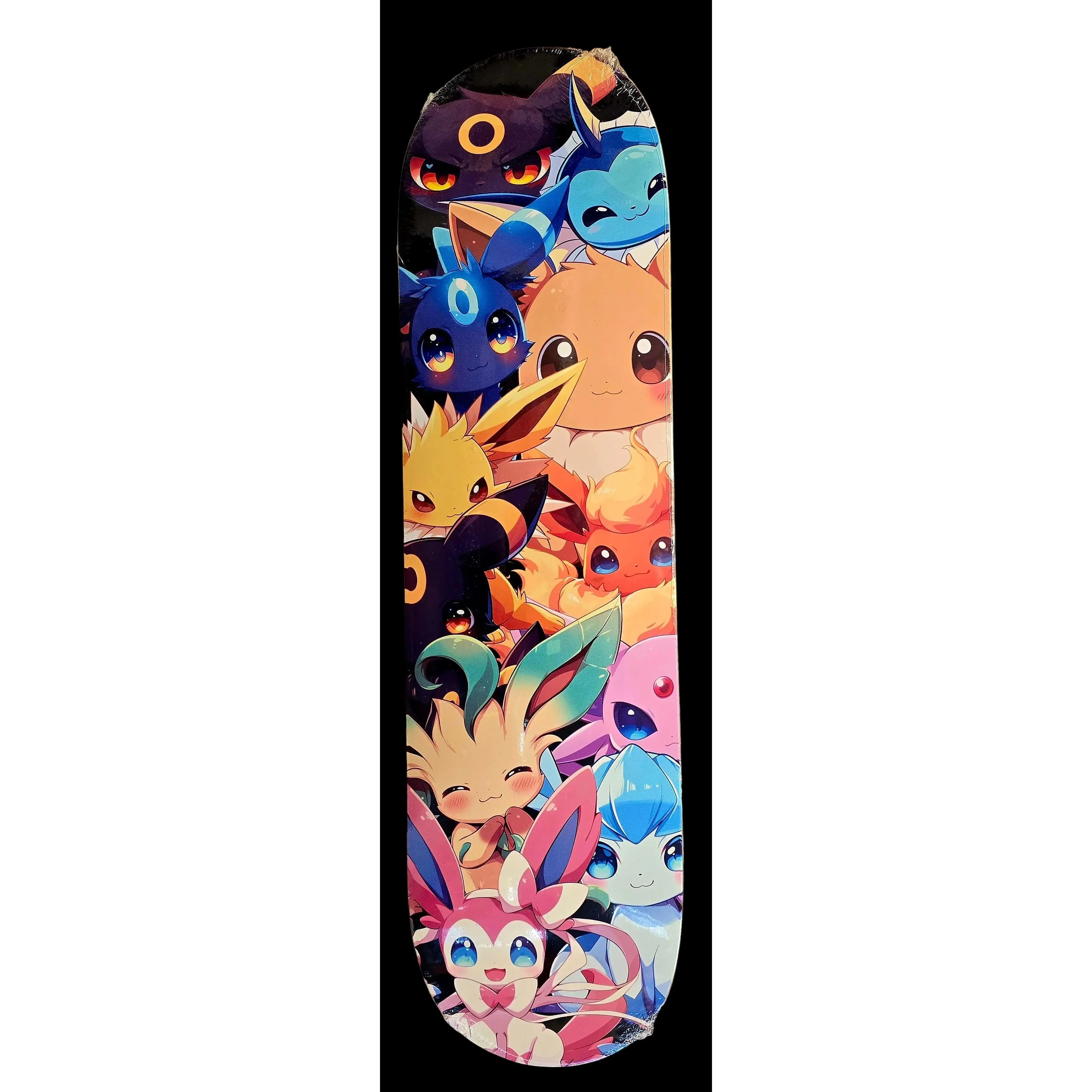 Enzo's Shed Art Skatedeck-Eeveelutions