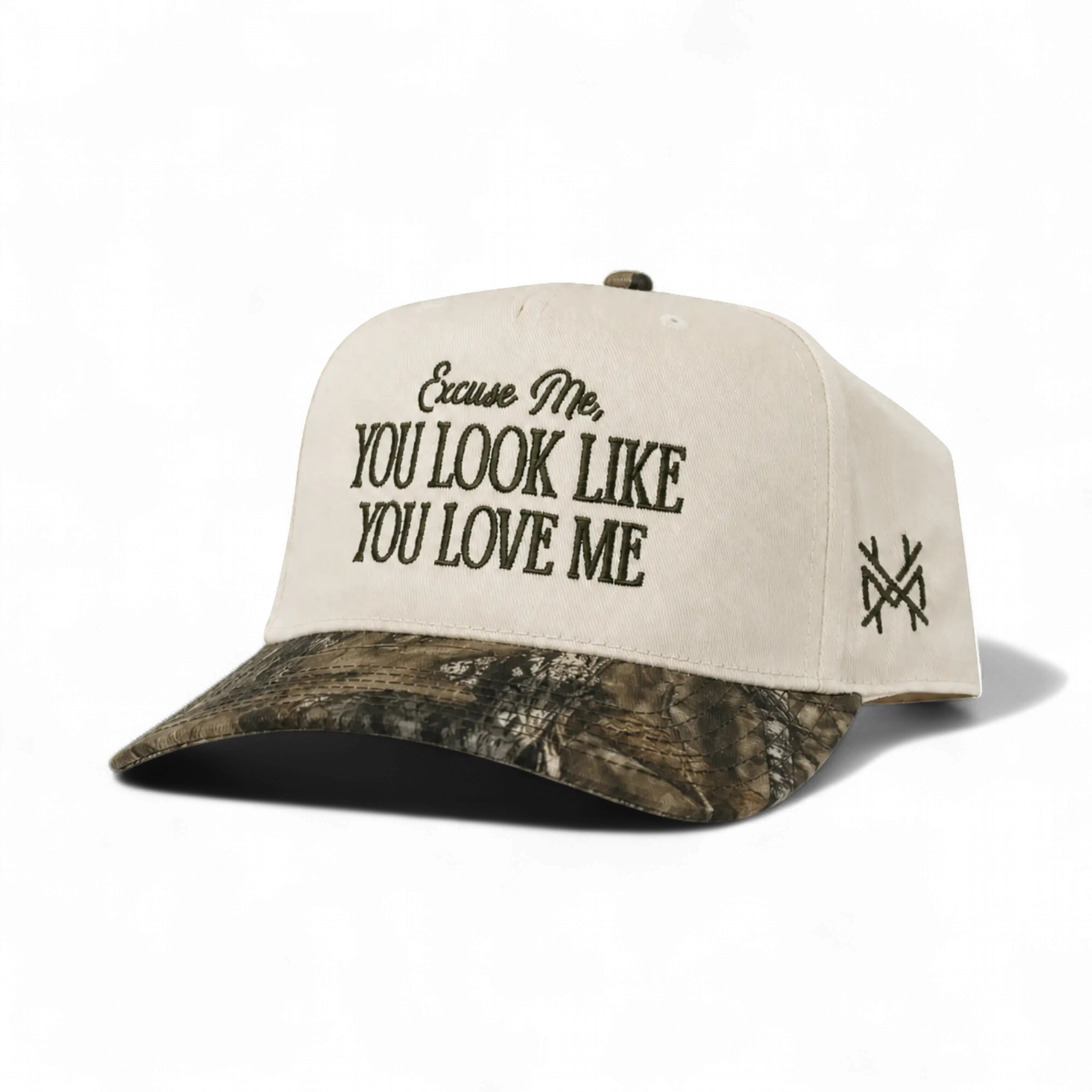 Excuse Me… You Look Like You Love Me MadHatter’s Embroidered Snapback Adjustable (Up To A Size 8 Head) Premium Trucker Hat Excuse Me… You Look Like You Love Me MadHatter’s Embroidered Snapback Adjustable (Up To A Size 8 Head) Premium Trucker Hat