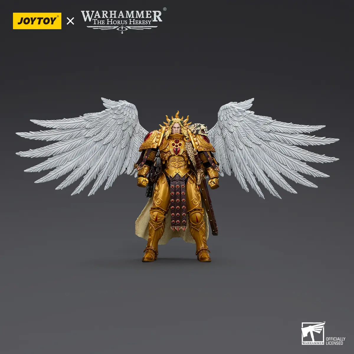 Joytoy 1/18 Collectible Figurine - Blood Angels Sanguinius Primarch of the IXth Legion Miniature Action Figure, Model JT00218, Figurine Action Figures, Miniature Figures,summervibes