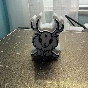 Wendigo Clicker Fidget - Cartoon Design with Horns, Ideal for Stress Relief and Relaxation