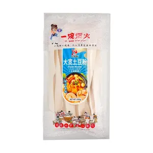 YWYH Dingxi Wide Sweet Potato Noodles 500g - Authentic Chinese Glass Noodles for Hot Pot & Stir-Fry