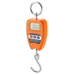 Weight Scale, 200kg/440lbs Digital Crane Scales Fish Weighing Scale  Housing LED Display Scale for Fishing, Weigh Luggage,  Farm