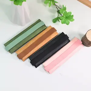 Durable Office Meeting Notebook Pen Storage Zipper Bag, Portable Elastic Buckle Pencil Case, Holds Multiple Pens Easy Access