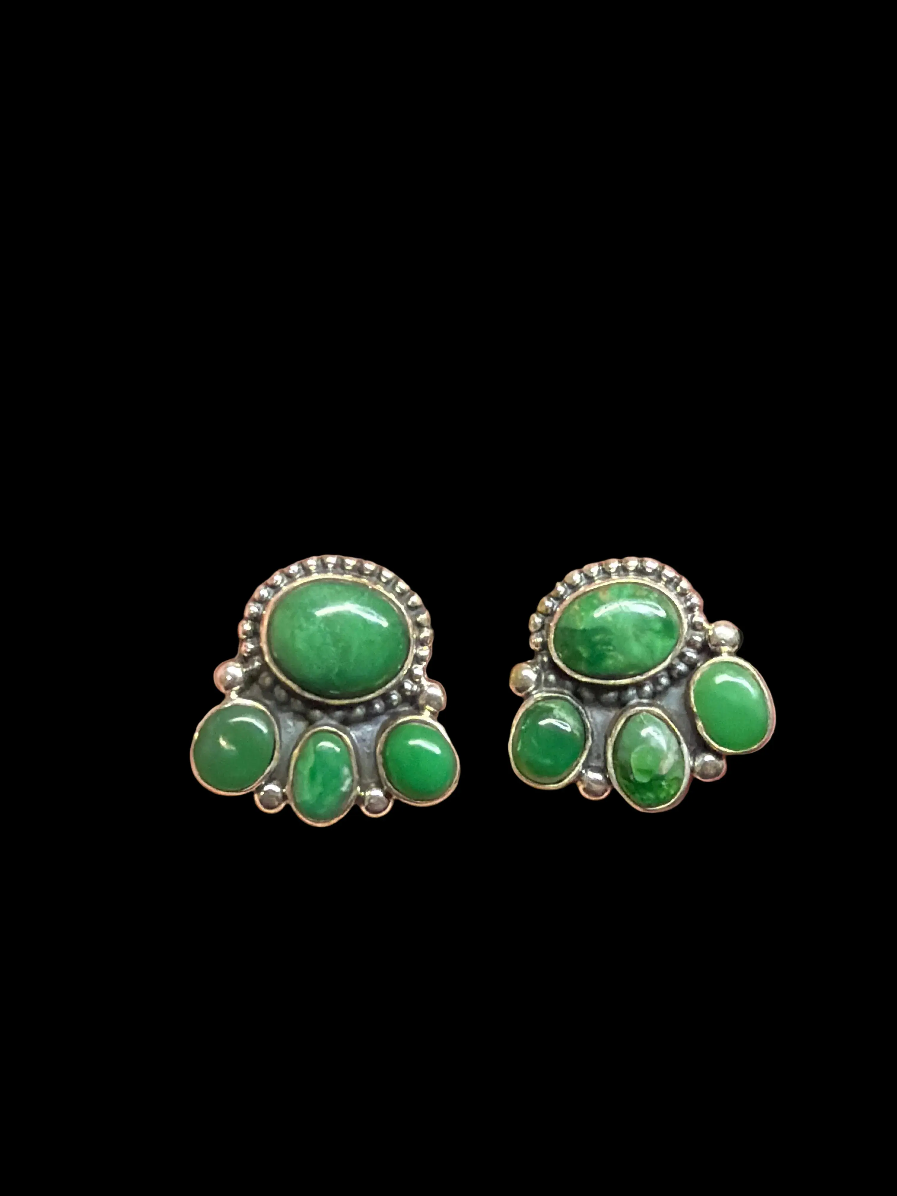 Em.erald Valley Turquoise Cluster Earrings