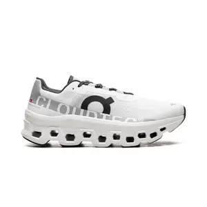 On Running Cloudmonster All White 61.98434 Men's Fashion Shoes New