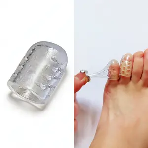 Gel Toe Sleeves 30Pcs – Ultra-Soft, Anti-Chafe Silicone Toe Guards with Superior Breathability for Daily Comfort & Foot Pain Relief, Cover