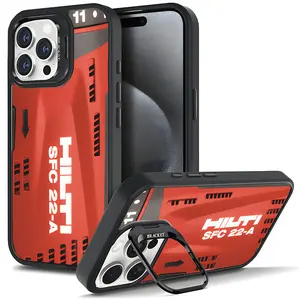 (Deals for You Days)HILTI SFC 22A Tools Aesthetic Pattern MagsafeCasing For iphone 16 15 14 13 12  PRO PLUS MAX HardTPU Tough Metal lens frame Film With Bracket Stand GiftSpeaker Bluetooth Camera Holder Cellphone AccessoriesPhone milwaukee phone case