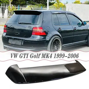 MUTUSAISI Rear Roof Spoiler Wing ABS For VW GTI Golf MK4 1999-2006 Lip Exterior Accessories Gloss Black
