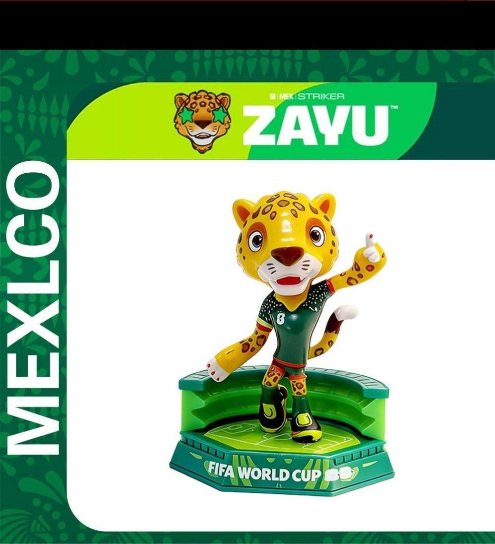 FIFA 2026 World Cup Official Licensed Mascot Toy Figurines Set of 3 (Maple, Zayu & Clutch), Collectable Soccer FIFA 26 Mascot Toys