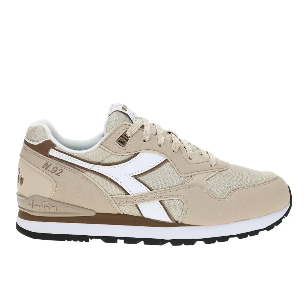 diadora Mens N.92 Lace Up Dd Comfort Sneakers Shoes Casual - Beige
