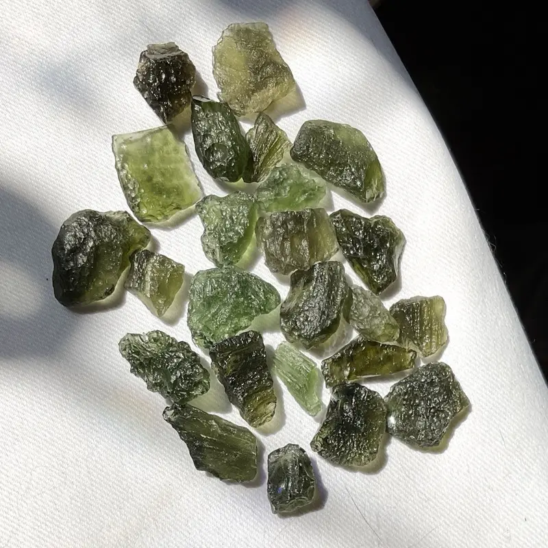 Reiki Attuned Moldavite Crystals -Transformation, Spiritual Growth, Activation