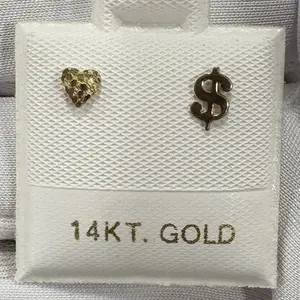 14k gold nose ring - 2 options