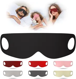 Sleep Mask 7 Pack for Women, Men & Kids – Breathable Zero-Pressure Eye Covers, Light-Blocking Blackout Design for Travel, Nap & Yoga | Viral Sleep Essentials