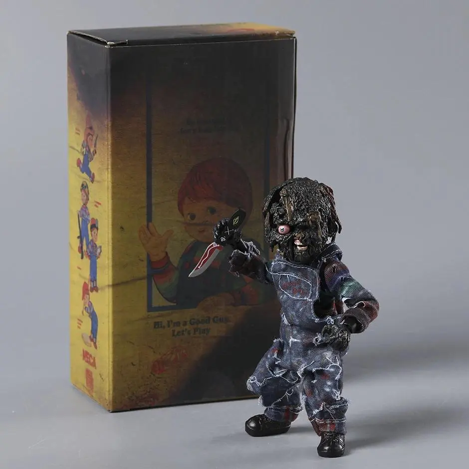 NECA Child's Play Charred Chucky Scream Factory Limited Edition Action Figure Collection Model Toy Gift