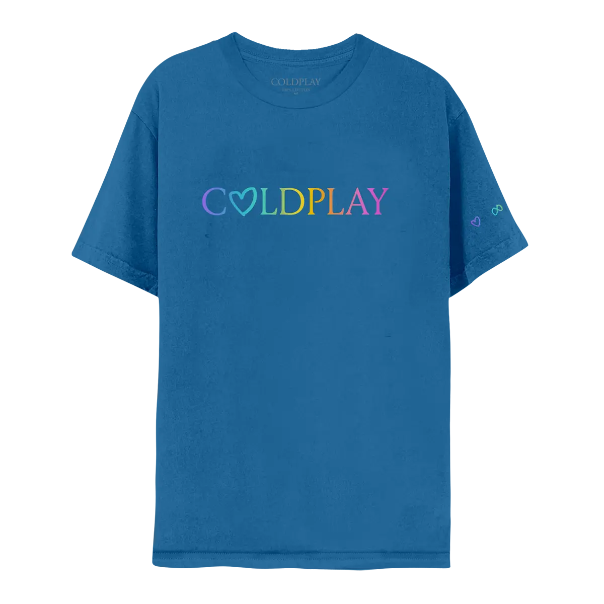 2025 MUSIC OF THE SPHERES WORLD TOUR HEART LOGO TEE