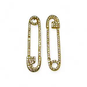 Safety Pin Earrings