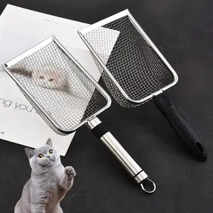 Beach Mesh Shovel with Mesh Beach Bag, Filter Sand Scooper for Picking Up Shells, Shark Tooth Sifter Dipper Beach Toy Storage Net